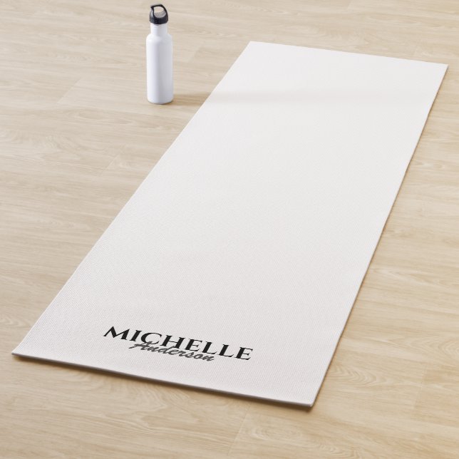 Simple Modern Monogram Yoga Mat (In Situ)