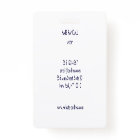 Simple Modern Navy Blue Professional