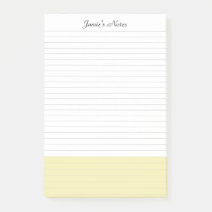 Simple Modern Pastel Colorblock  Post-it Notes