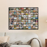 Simple Modern Personalized 108 Photo Collage Print<br><div class="desc">Create your own personalized photo collage photo enlargement print featuring 108 of your favourite pictures.</div>
