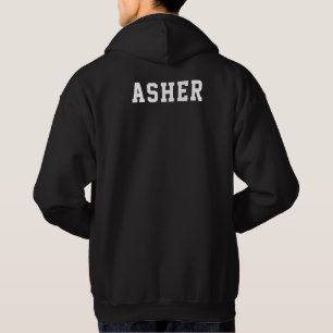 Simple Modern Personalized Monogrammed  Hoodie