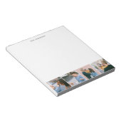 Simple Modern Photo Collage Notepad (Angled)