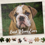Simple Modern Photo Family Pets Kids Personalized Jigsaw Puzzle<br><div class="desc">Looking for a unique and personalized way to capture your precious memories with family, friends, and pets? Look no further than our modern and simple jigsaw puzzle featuring your favourite photos and portraits! Whether you're a dog lover or looking for a special remembrance keepsake of a loved one, our custom...</div>