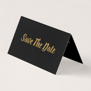 Simple & Modern, Photo Save The Date Card