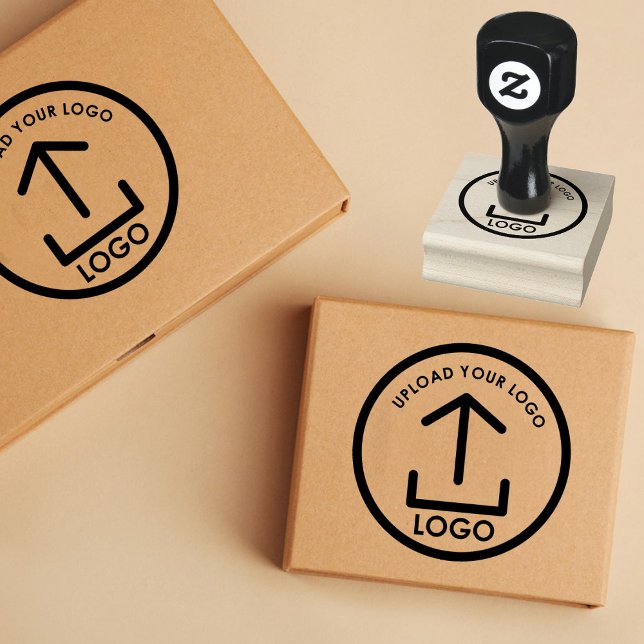 Simple Modern Professional Business Logo Rubber Stamp (Simple Modern Professional Business Logo Rubber Stamp)