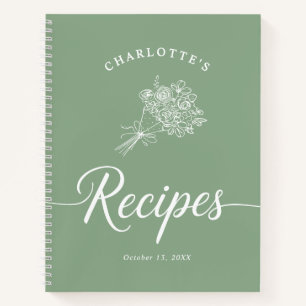 Simple Modern Recipe Book