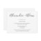 Simple modern rehearsal dinner invitations