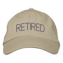Simple Modern Retirement Gift Retired 