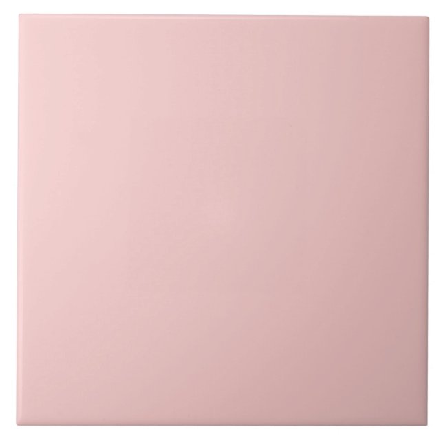 Simple Modern Rose Quartz Tile (Front)