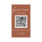 Simple Modern RSVP with QR Code | Terracotta