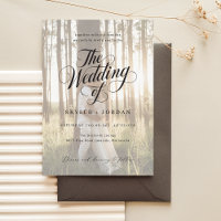 Simple Modern Script Overlay Photo Wedding