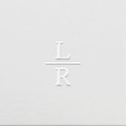 Simple Modern Square Custom Two Monogram Initials