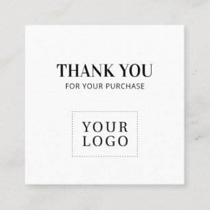 Simple Modern Thank you Business Cards