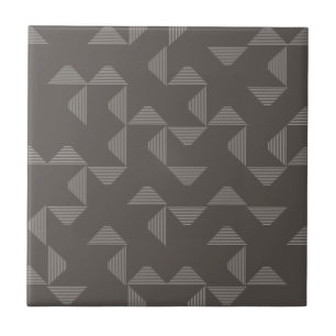 Simple, modern, trendy geometric graphic pattern tile