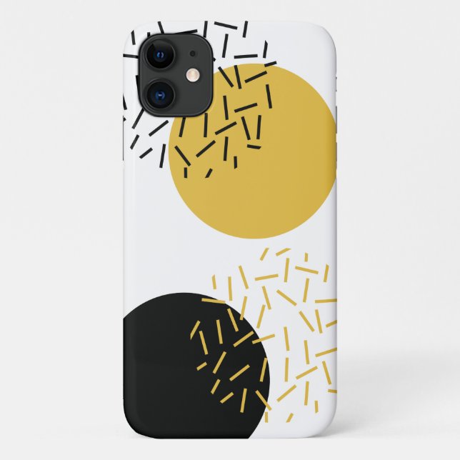 Simple, modern, trendy urban geometric graphic art Case-Mate iPhone case (Back)