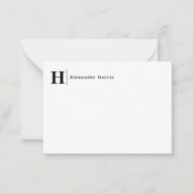 Simple Modern Typography Line Business Monogram