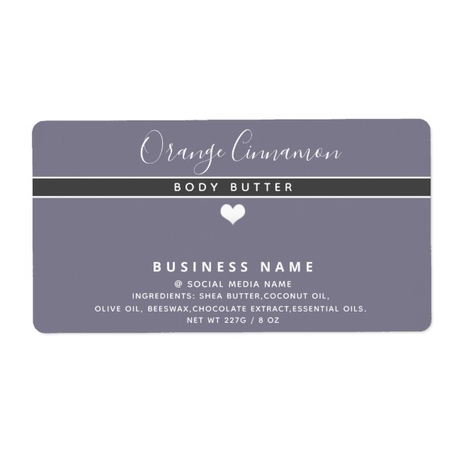 Simple modern  typography white heart  product   (Front)