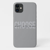 Simple, modern, urban cool design Choose America