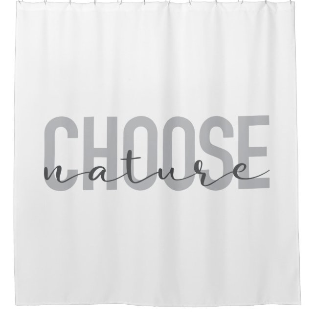 Simple, modern, urban, cool design Choose Nature (Front)