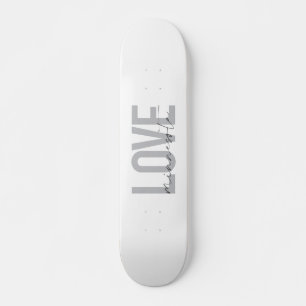 Simple, modern, urban, cool design Love Minnesota Skateboard