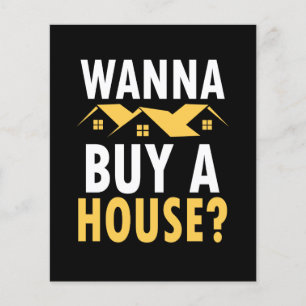 Simple Modern  Want to buy a House? Real Estate  Flyer