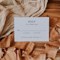 Simple Modern Wedding
