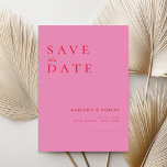 Simple Modern Wedding Save the Date<br><div class="desc">Simple Modern Wedding Save the Date</div>