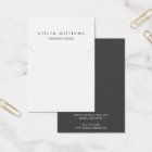 Simple Modern White Necklace Bracelet Display Card