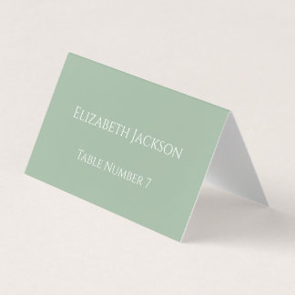 Simple Moderne Carte de Réception de Mariage Eucal