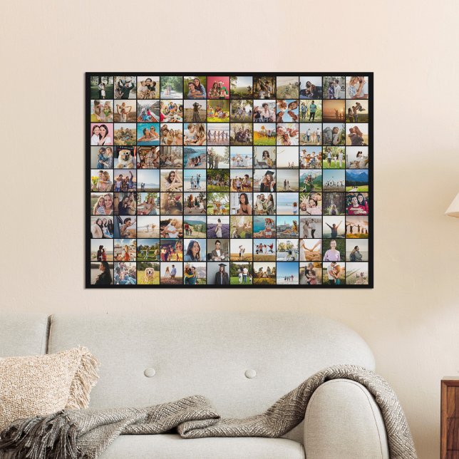 Simple Moderne Personnalisé 108 Photo Collage (Créateur téléchargé)