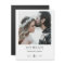 Simple ModernPhoto Wedding Save the Date 