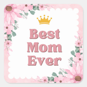 Simple Mom Sticker best mom ever mom gift