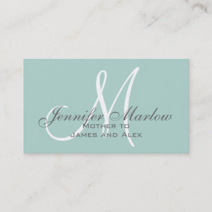 Simple Mommy Calling Card