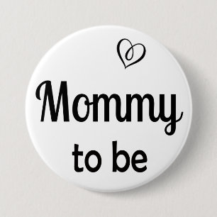 Simple Mommy to be Baby Shower PIn