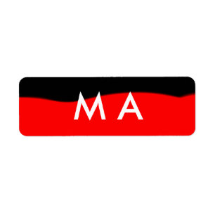 Simple monogram add your name letter man minimal t
