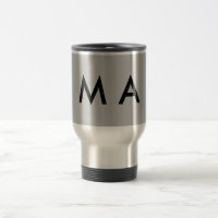 Simple monogram add your name letter man minimal t