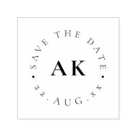 Simple Monogram Circle Modern Minimalist Font