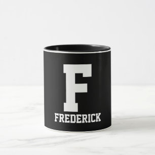 Simple Monogram Design Mug