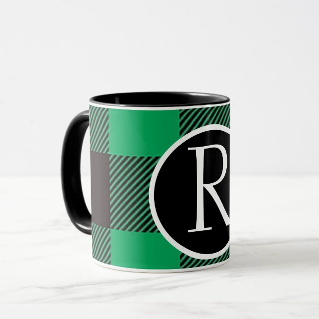 SImple monogram Mug (Front Left)