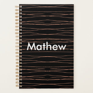 Simple monogramme ajouter votre nom lettre man min