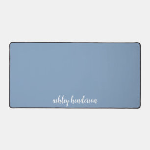 Simple Monogramme Bleu Pastel de Base pour Dames