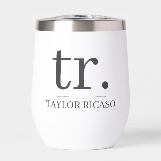 Simple Monogrammed Name Personalized (Front)
