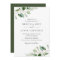 Simple Moody Eucalyptus Greenery Wedding