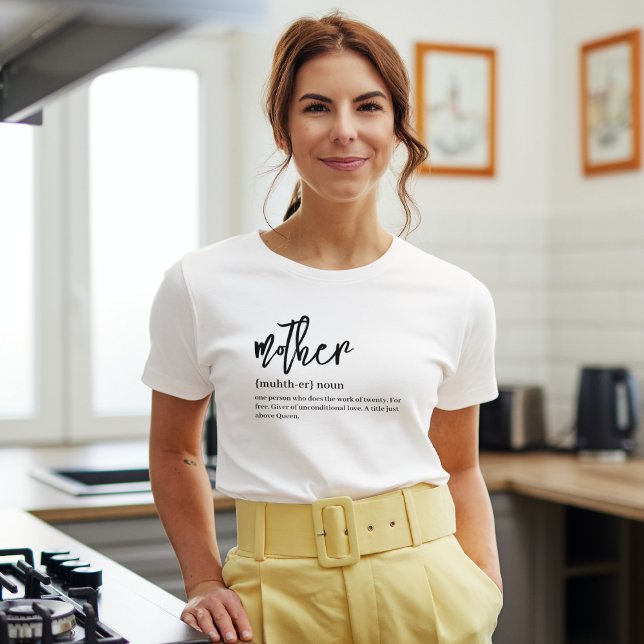 Simple Mother Definition T-Shirt (Creator Uploaded)