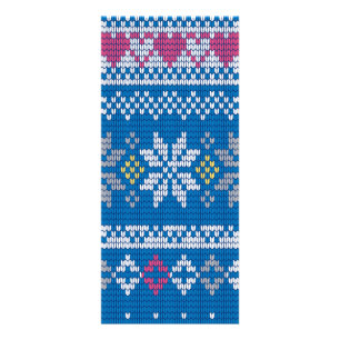 Simple Motifs Pattern 3 Rack Card