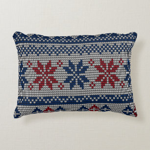 Simple Motifs Pattern 4 Accent Pillow