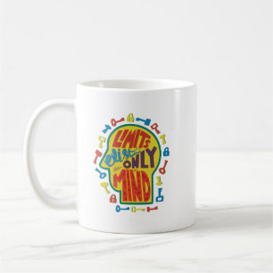 Simple Motivational Vibrant quote Lightbulb Clean Coffee Mug