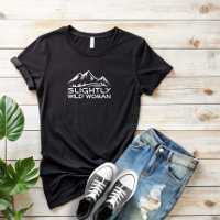 Simple Mountain Art Hiking black white