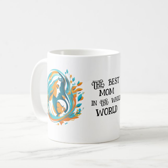 Simple Mug de la Fête des Mères (Devant gauche)