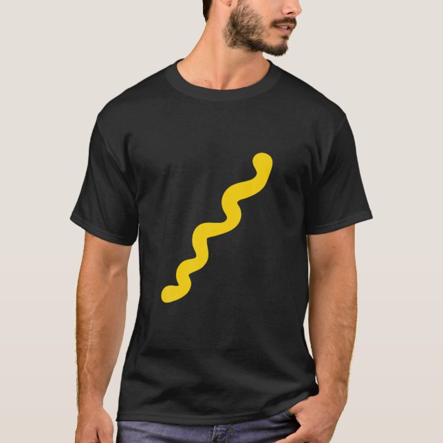 Simple Mustard Costume Matching Ketchup Group T-Shirt (Front)